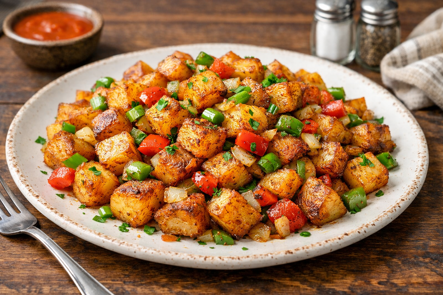 Easy Cajun Breakfast Potatoes