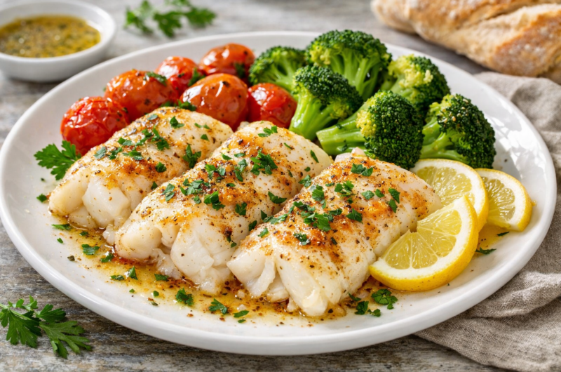 Effortless Oven-Baked Fish (Easy & Flavorful Cod Recipe)