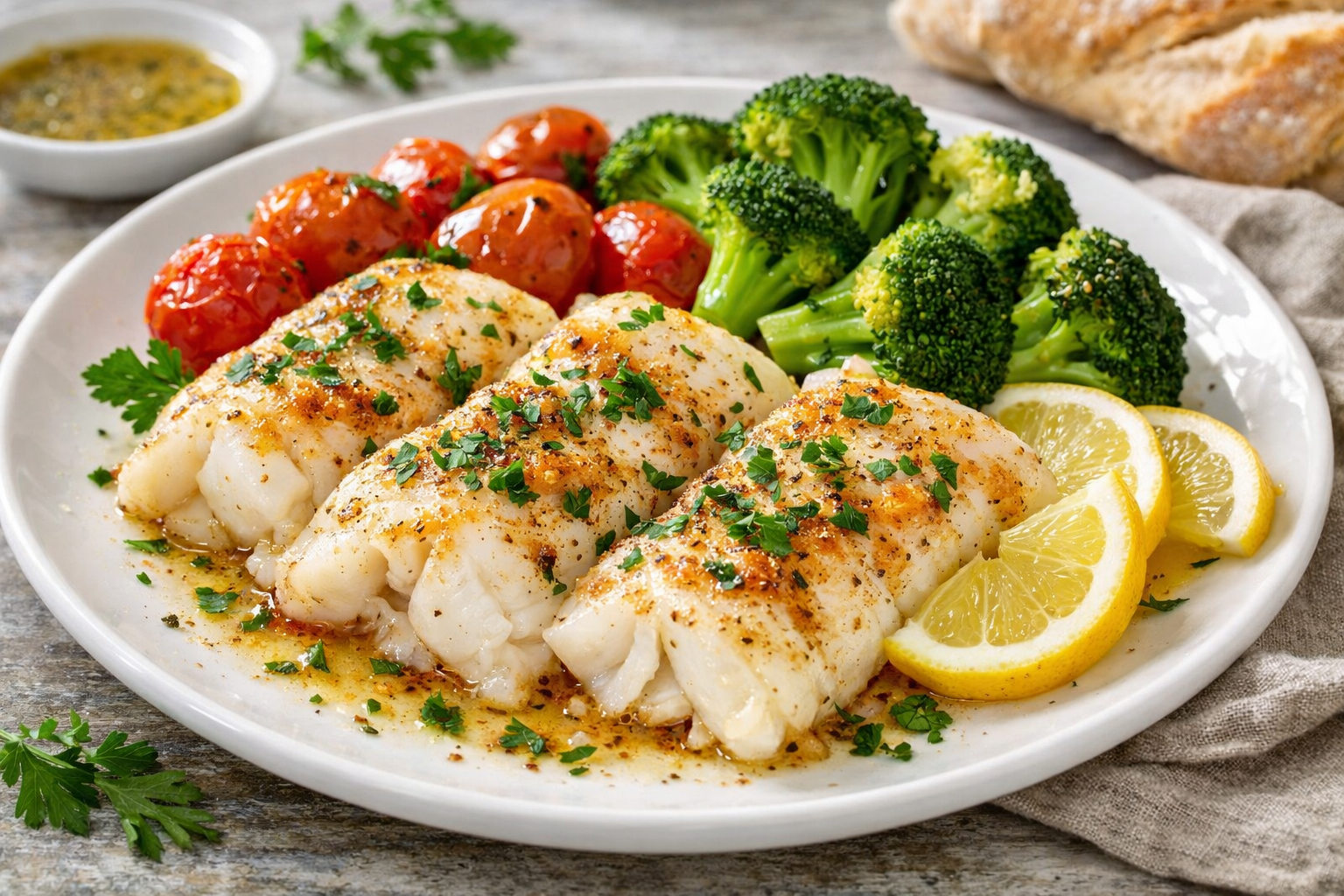 Effortless Oven-Baked Fish (Easy & Flavorful Cod Recipe)