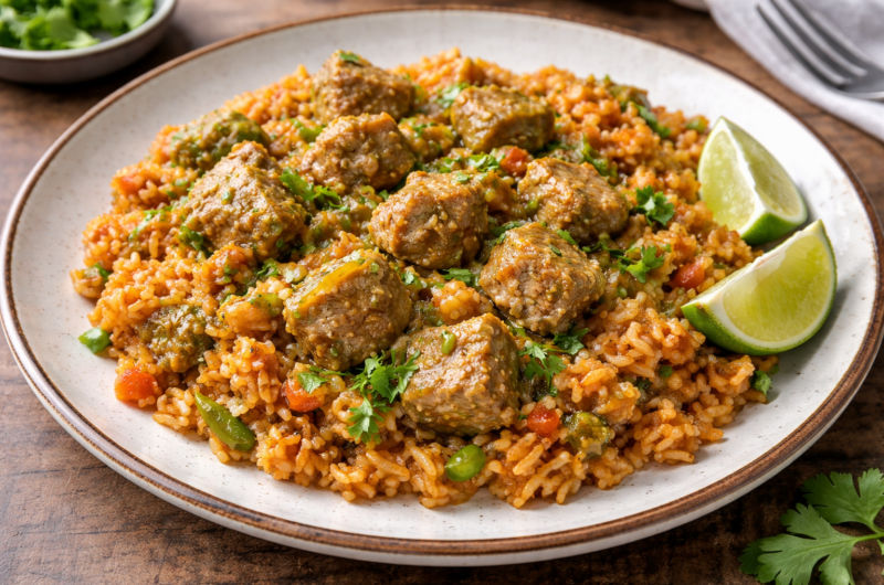 Chile Verde Pork Stew (Pork Shoulder Stew with Anaheim Peppers)