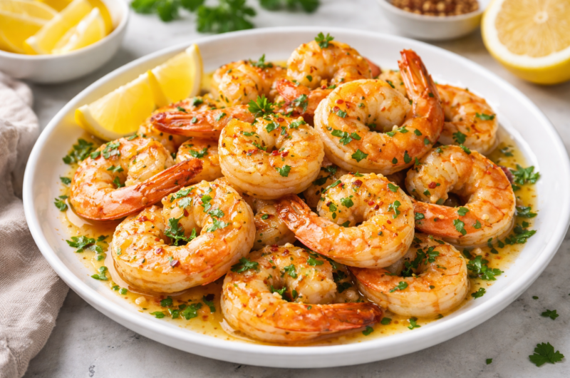 Quick & Easy Garlic Butter Shrimp Recipe