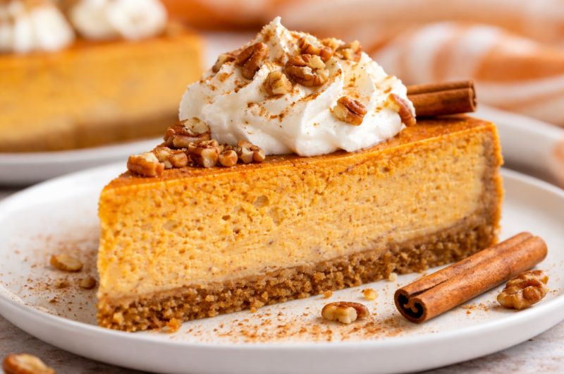 Sweet Potato Cheesecake (Creamy, Spiced & Baked to Perfection)