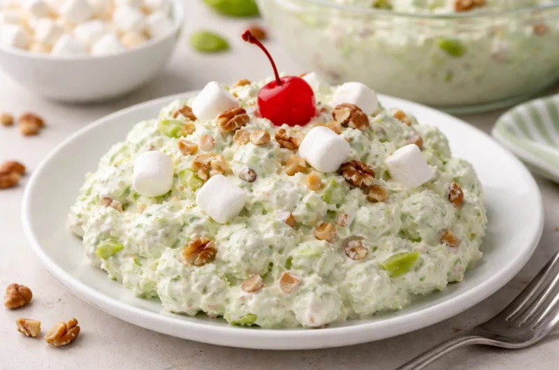 Easy Watergate Salad with Pistachio Pudding and Cool Whip