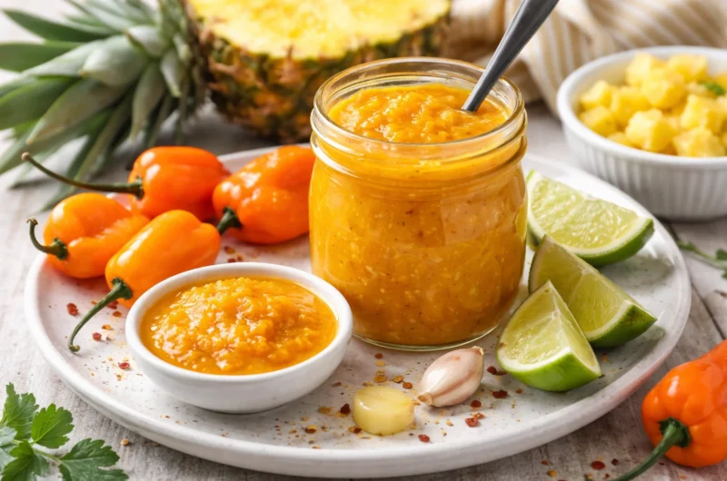 Habanero Pineapple Hot Sauce Recipe