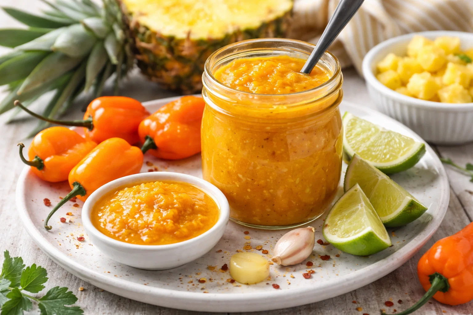Habanero Pineapple Hot Sauce Recipe