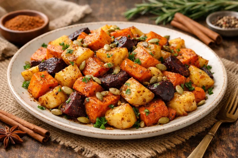 One-Pot Fall Root Vegetables with Warm Spices