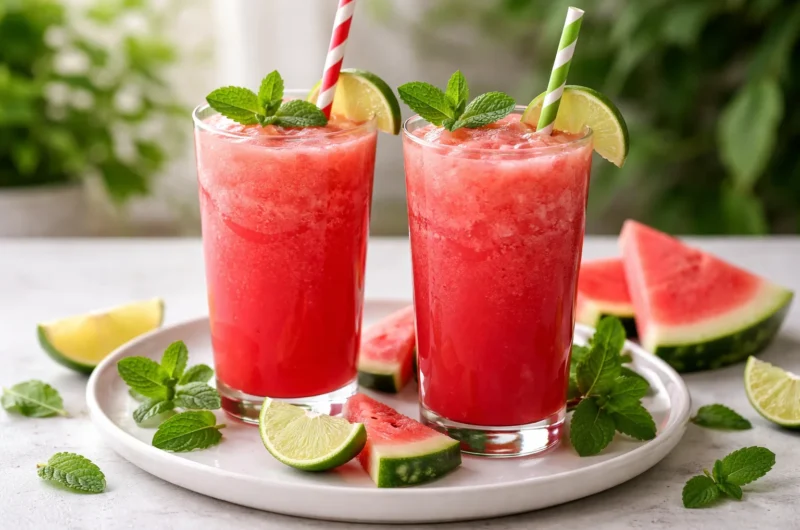 Refreshing Watermelon Mint Juice for Hydration