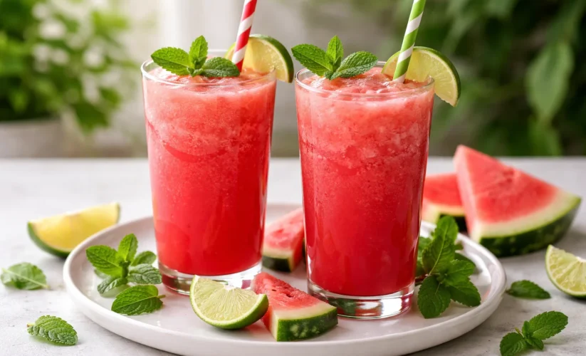 Refreshing Watermelon Mint Juice for Hydration