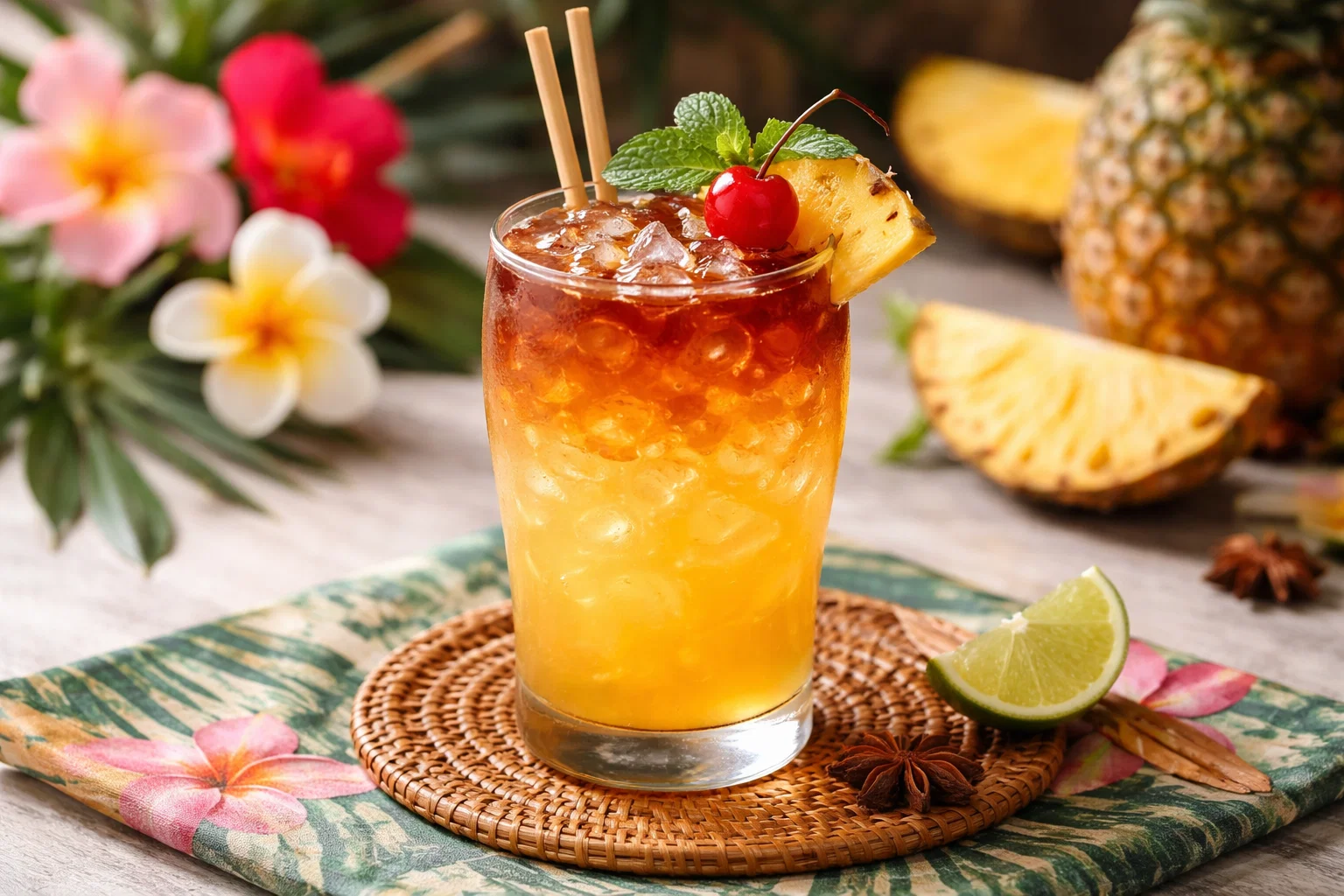 Royal Hawaiian Mai Tai (Pineapple Juice Style)